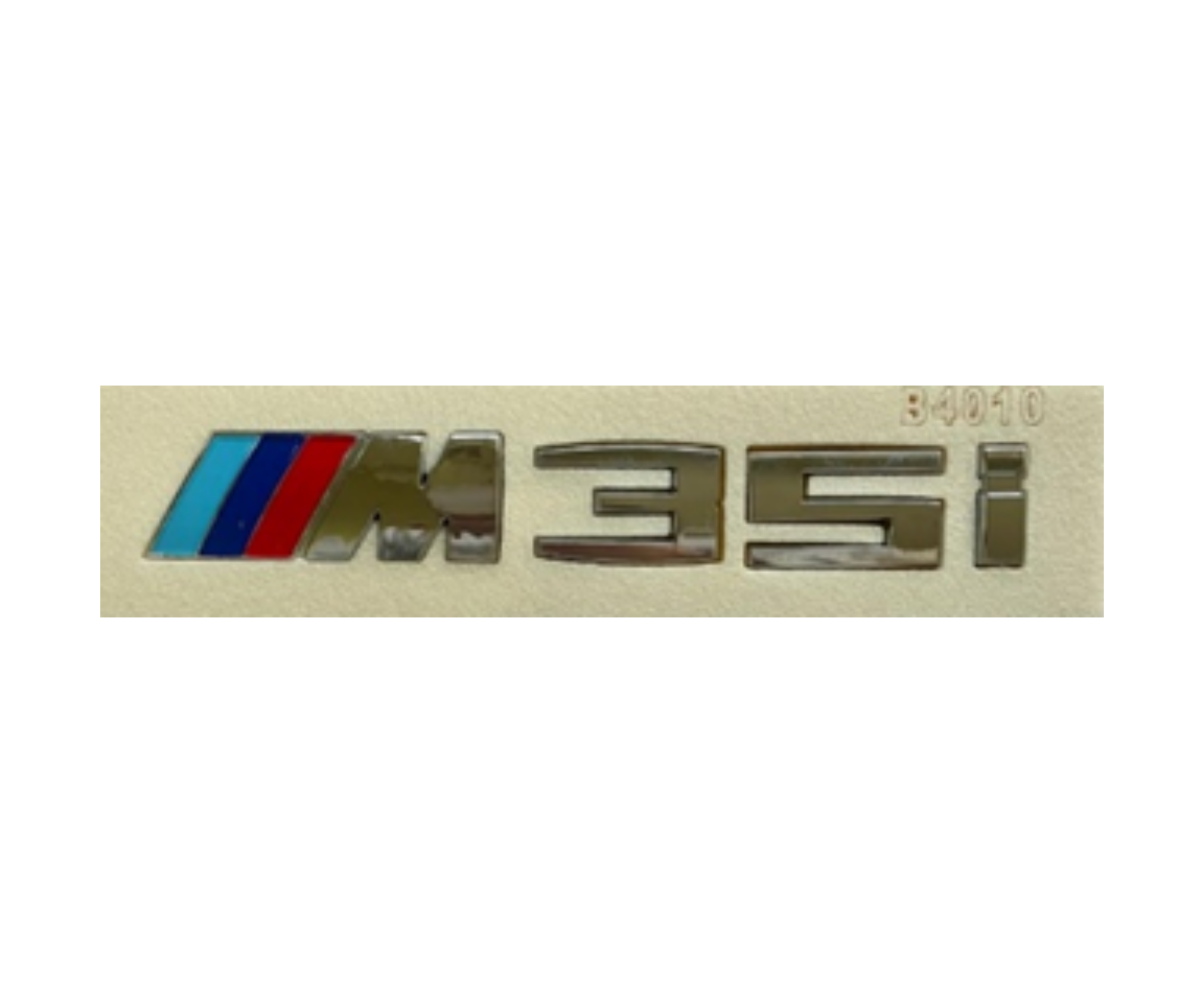 BMW M35i Yazısı Krom İthal Marka