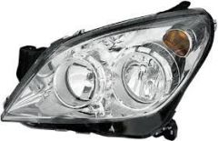Opel Astra H Sol Şöför Tarafı Kromlu Far Depo Marka 1216659