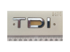 Audi Krom TDI Yazısı 20 - 70 mm İthal Marka