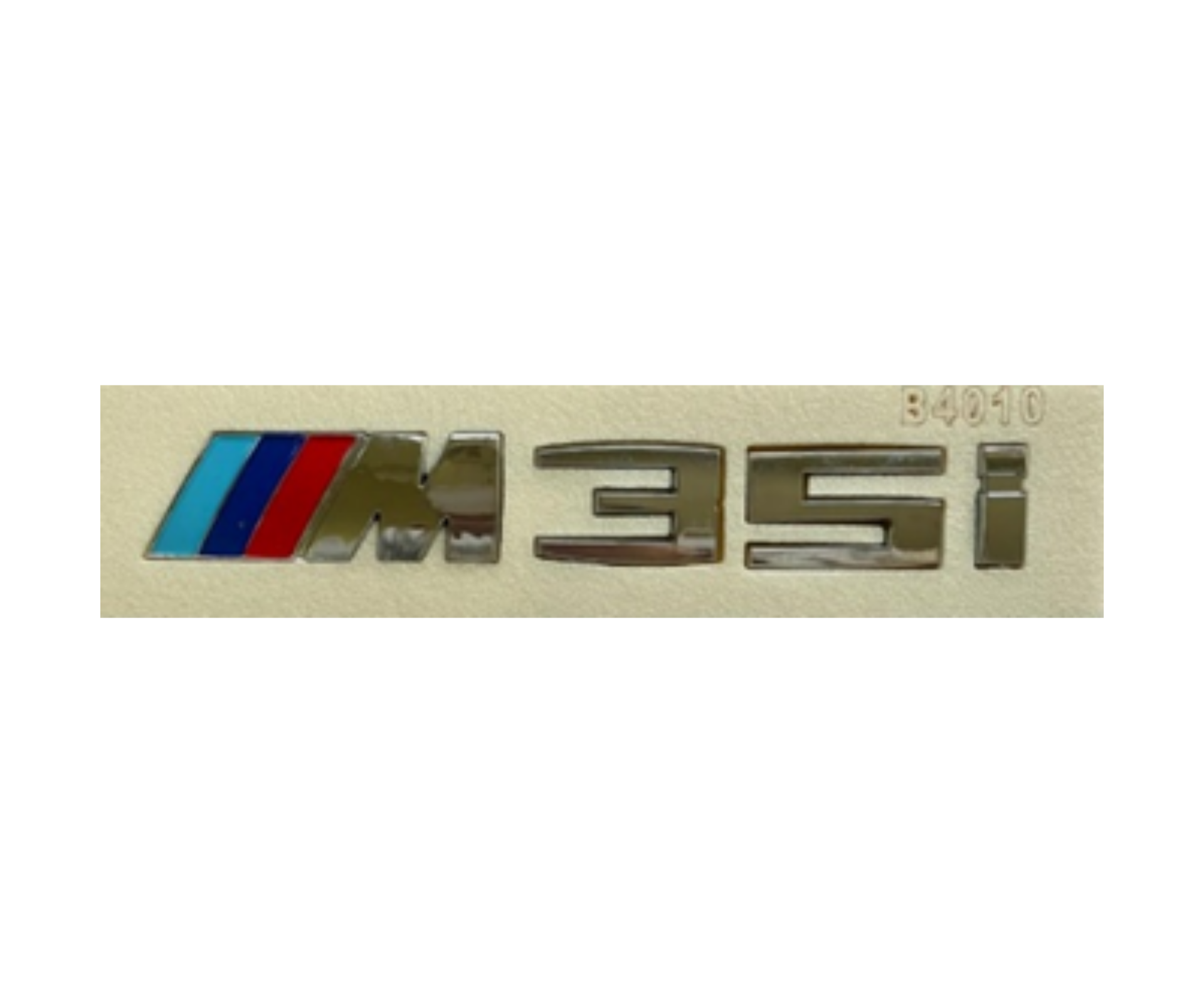 BMW M35i Yazısı Krom İthal Marka B4016