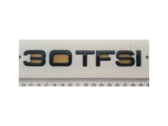 Audi Siyah 30 TFSI Yazısı 20 - 149 mm İthal Marka