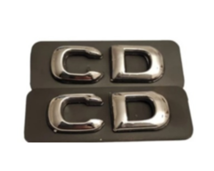 Opel Krom Çerçeveli 2li CD Yazısı İthal Marka