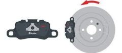 Fiat Siena 1.4 8V Arka Fren Balatası BREMBO Marka 98845348