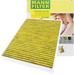 Bmw 1 Series F20 Case Antibacterial Carbon Pollen Filter Mann Brand FP25001 - 64119237555