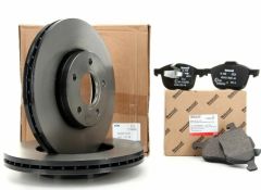 Ford Kuga 2008-2012 Front Brake Disc and Pad Set Original Ford Otosan Brand AV611125BB - MEAV6J2K021AA
