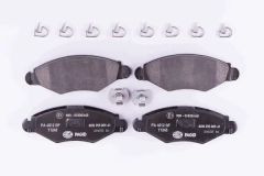 Peugeot 206 + Plus Front Brake Pad Set Psa Brand 425494