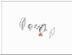 Mercedes W211 Dikiz Aynası Alkar Marka  2108105716