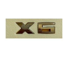 BMW X6 Yazısı Y.M Krom İthal Marka