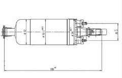 Mercedes W176 Yakıt Pompası Bosch Marka 0580254911