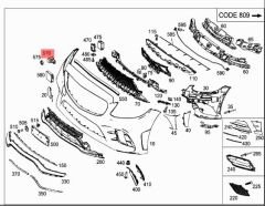 Mercedes W168 Park sensör  Wender Parts Marka A00090556049999