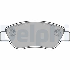 Fiat Albea 1.2 16V Ön Fren Balatası DELPHİ Marka 98845340