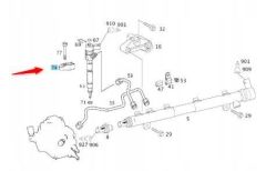 Mercedes W115 Enjektör Tutucu Trucktec Marka A6110160738