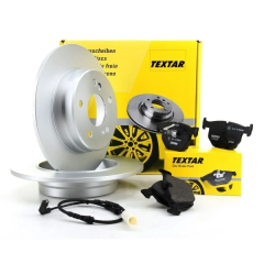Bmw 3 серии E90 Case 316i задний тормозной диск и комплект колодок Textar Brand 92133103 - 2362303 - 540037112