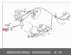 Mercedes W202 Korna Bosch Marka A0045423620