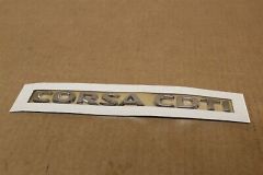 Opel Corsa D Corsa CDTİ Yazısı Orjinal Marka 93188816