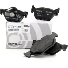 Bmw 3 серии E90 чехол 320d-320i комплект задних тормозных колодок оригинальный 34216774692
