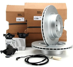 Bmw E90 Case 320d Задний тормозной диск и комплект колодок Оригинал 34216855007 - 34216774692 - 15-201-023