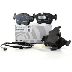 Комплект передних тормозных колодок Bmw E90 Case 320i оригинальный с заглушкой 34116769951 - 34356789439