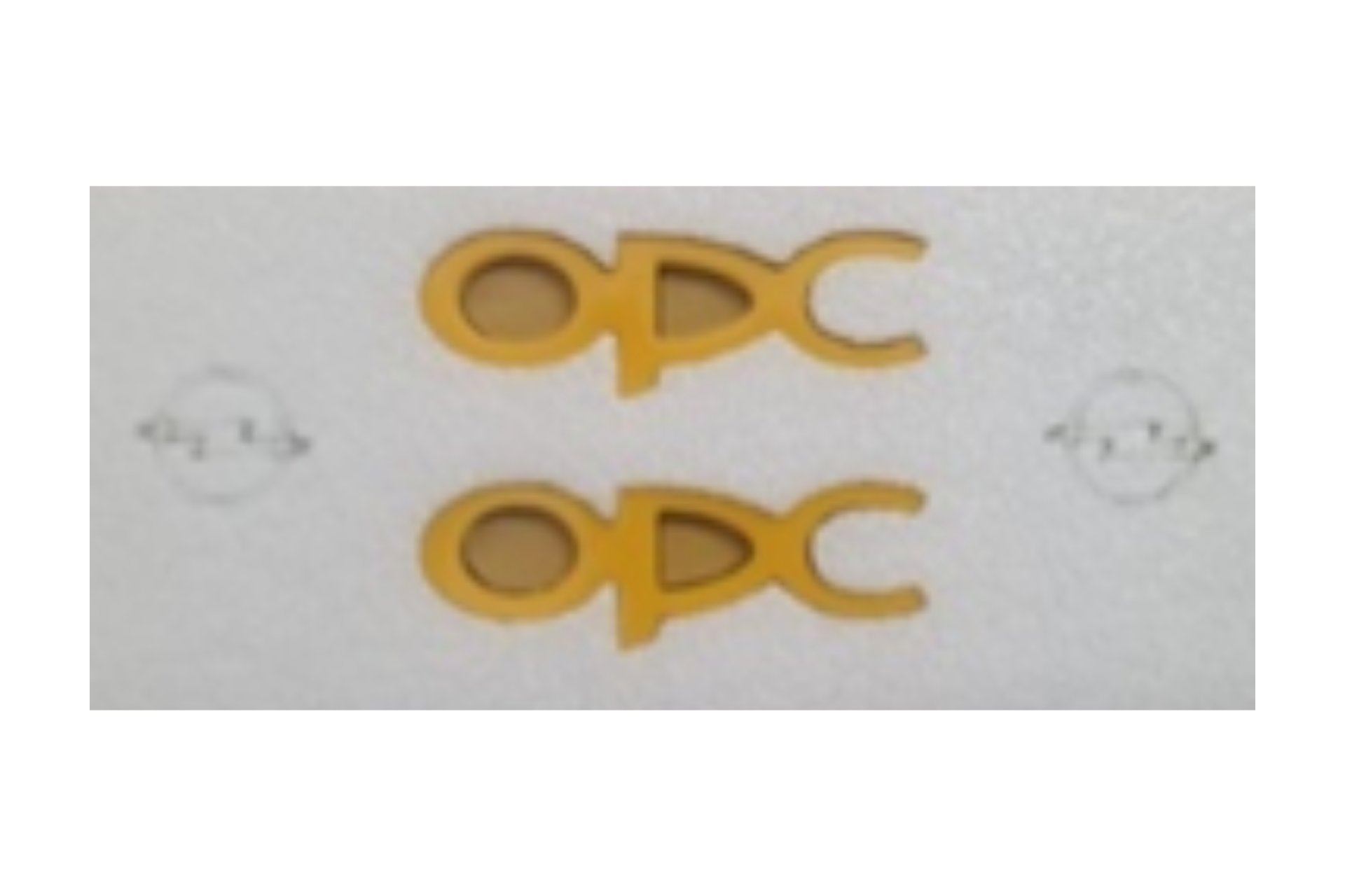 Opel OPC Yazısı Sarı 2'li Çamurluk İthal Marka