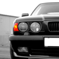 Bmw 5 серии E34 кузов правый сигнальный фонарь оранжевый бак марка 444-1501R-UE-Y
