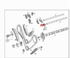 Mercedes W414 Külbütör Kolu Ruville Marka A1130500534