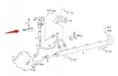 Mercedes W211 Enjektör Tutucu Orijinal Mercedes Marka A6110160738