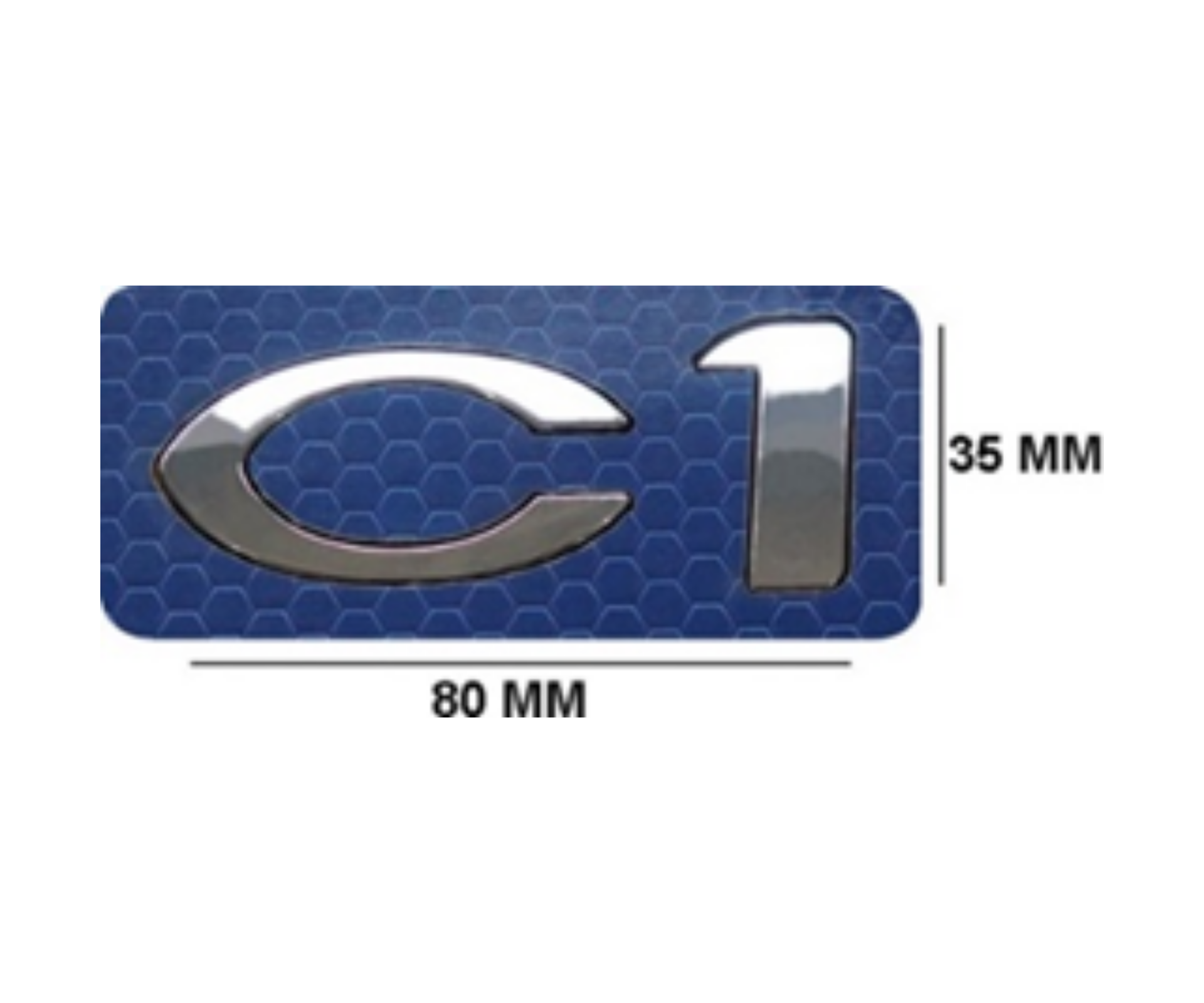 Citroen C1 Yazı 35 - 80 mm İthal Marka