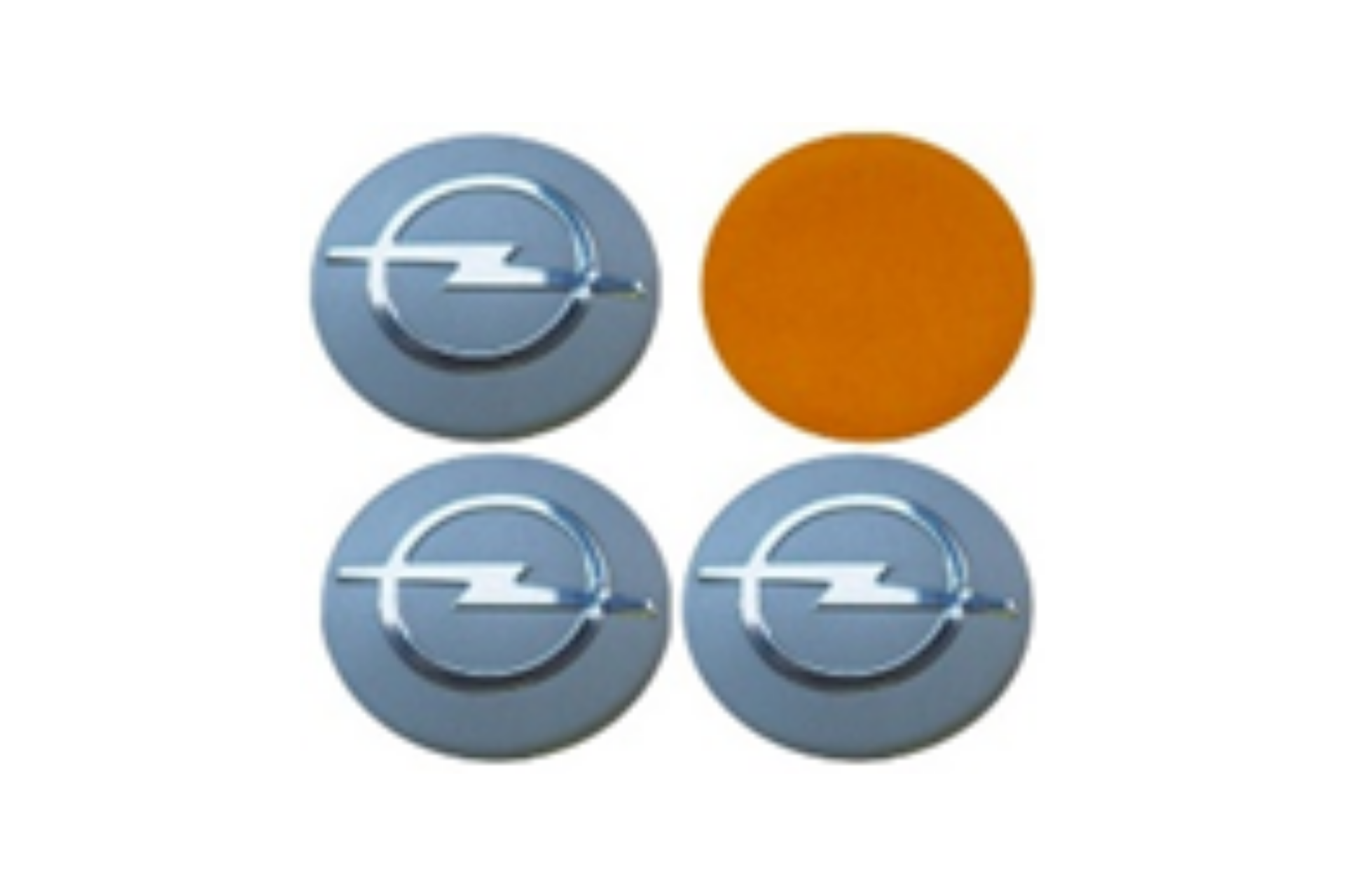 Opel Sticker Jant Yapıştırma 4'lü 56Q Gri İthal Marka