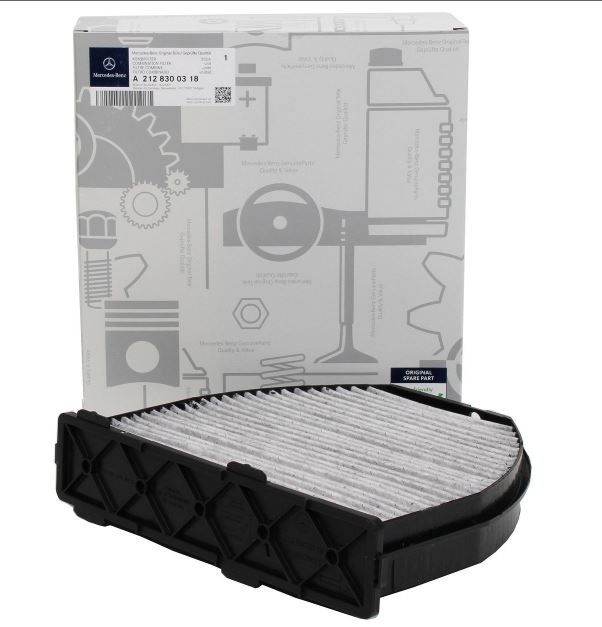 Mercedes C series W204 case Carbon Pollen Filter Original Mercedes Brand A2128300318