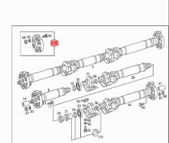 Mercedes W222 Arka Şaft Köselesi Btap Marka 2024101315