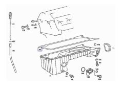 Mercedes W211 Yağ Karter Contası Febi Marka A6120140122