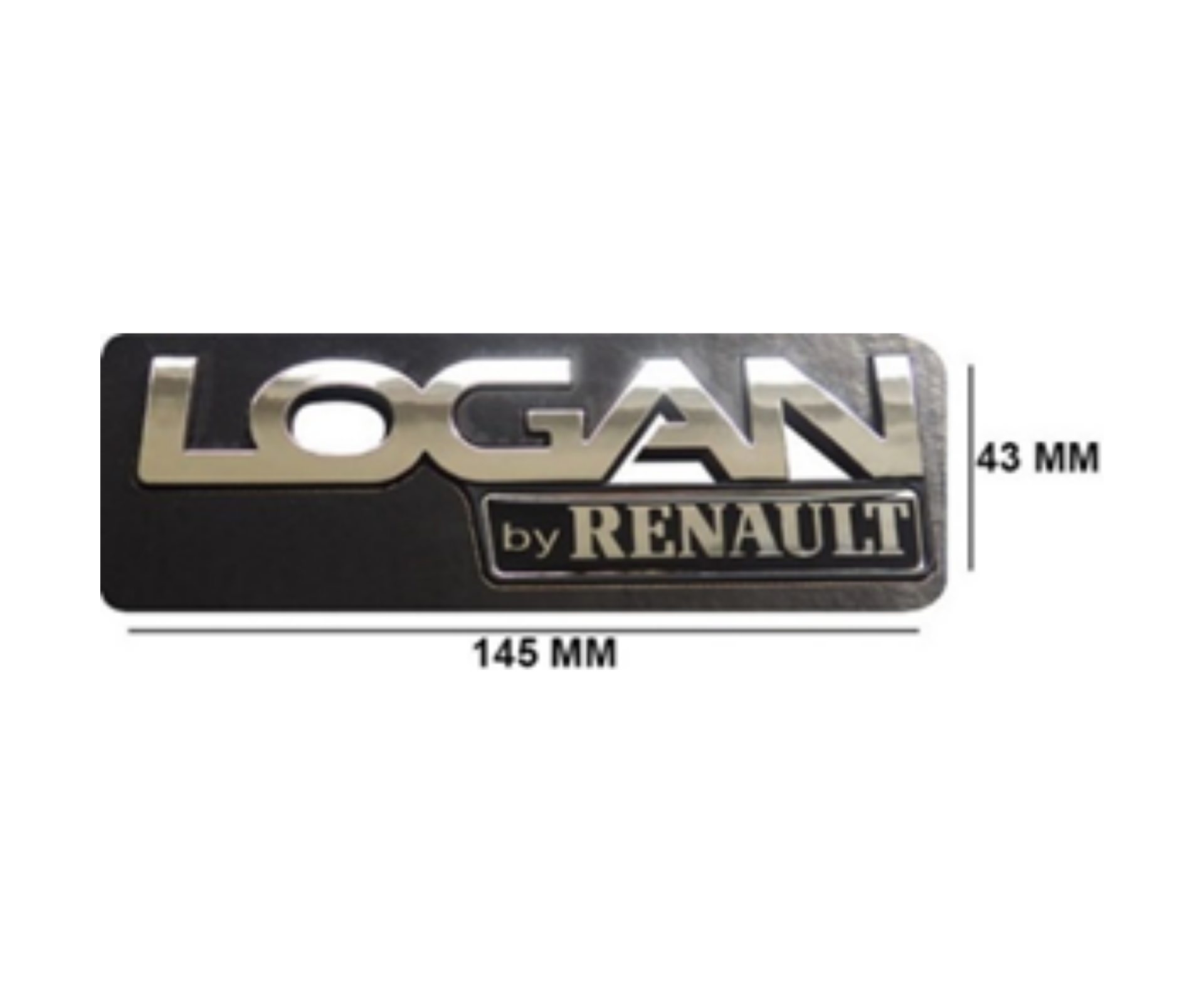 Dacia Logan Yazı 25 - 145 mm İthal Marka 908906818R-820037609