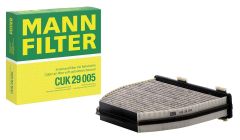 Mercedes E serisi W212 kasa (2009-2016) E200 E220 E230 E270 E350 E55 E63 Karbonlu Polen Filtresi Mann Filter Marka A2128300318