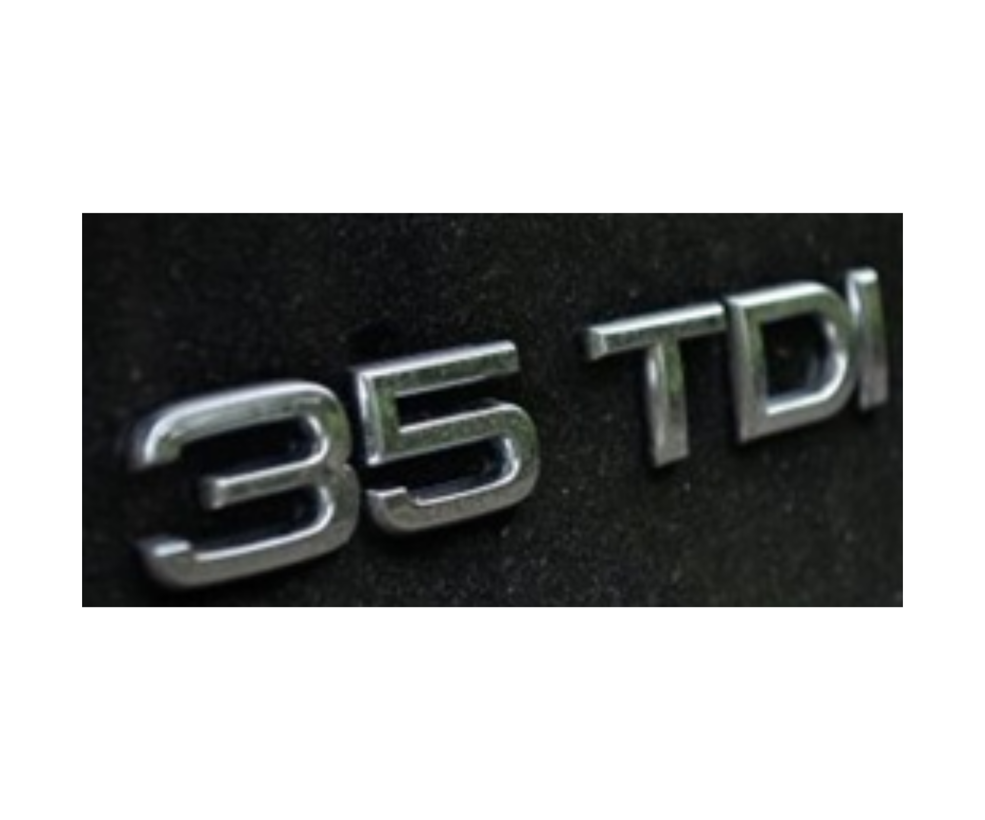 Audi 35 TDI Yazısı Krom İthal Marka