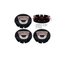 Dacia Jant Kapak 52 - 56 mm Siyah İthal Marka 5629D