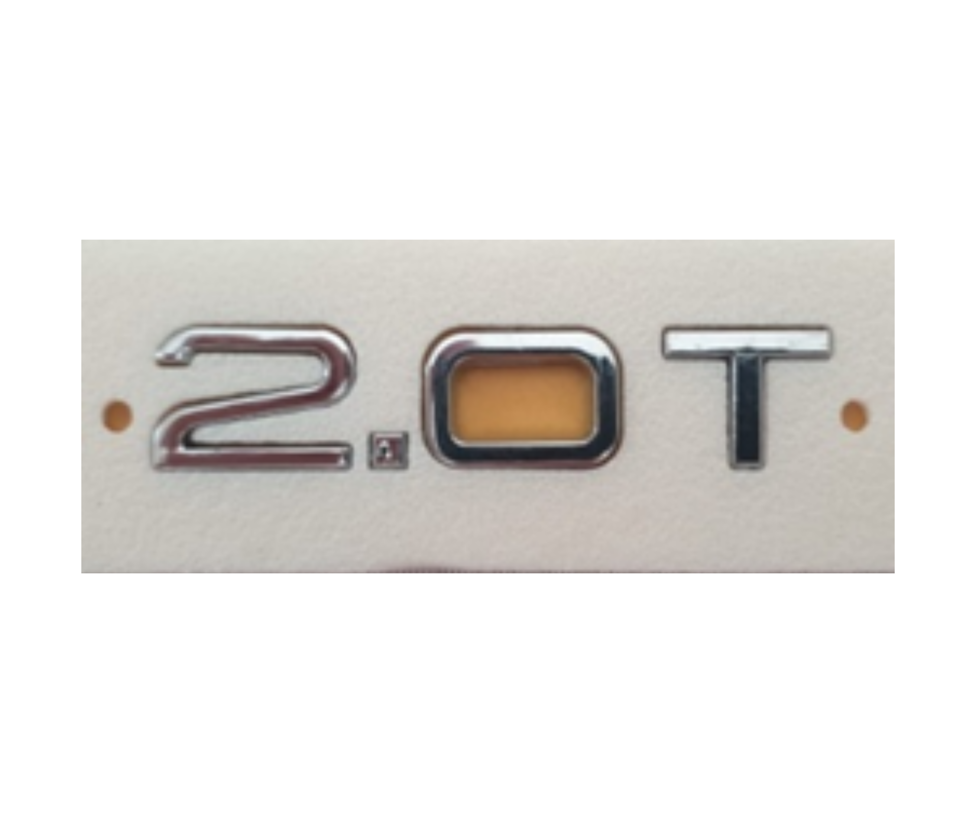 Audi 2.0 T Yazısı Krom İthal Marka