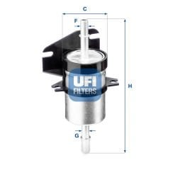 Fiat Albea Benzin Filtresi UFİ Marka 71736106