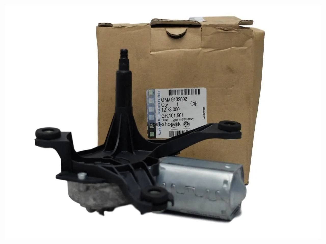 Opel Meriva A Arka Silecek Motoru Gm Orjinal 9132802 - 1273050