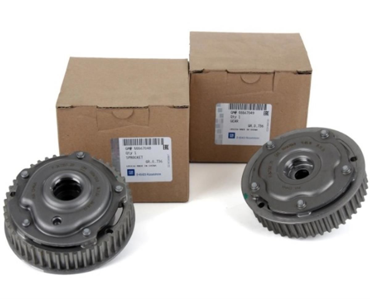 Opel Zafira B 1.6 Emme - Eksoz Eksantrik Dişlisi Takım Orjinal Marka 5636631 - 5636632