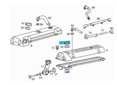 Mercedes W117 Yağ Dolum Kapağı Swag Marka A1110180302