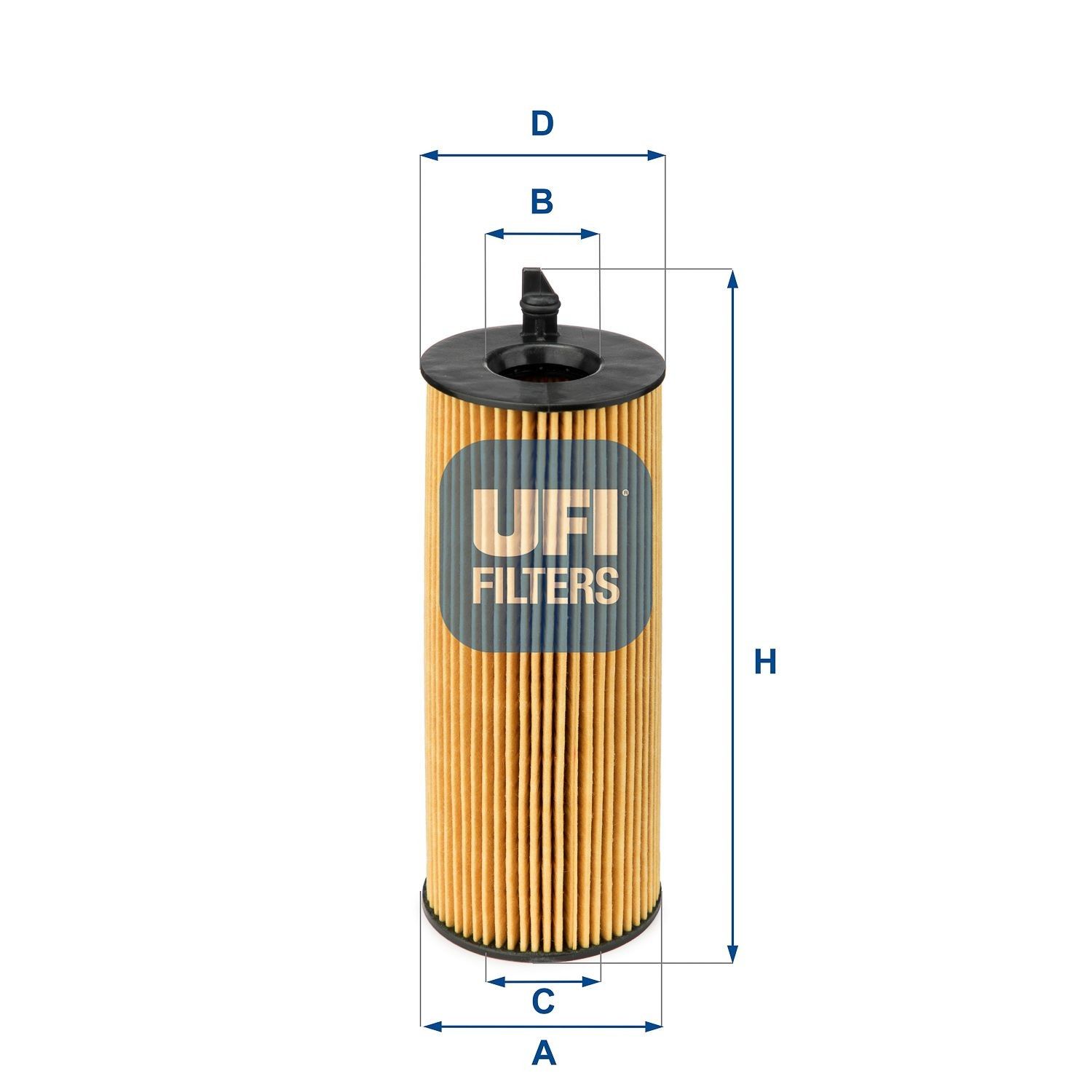 Bmw E90 Case 320d 177 HP Масляный фильтр Ufi Brand 2508400