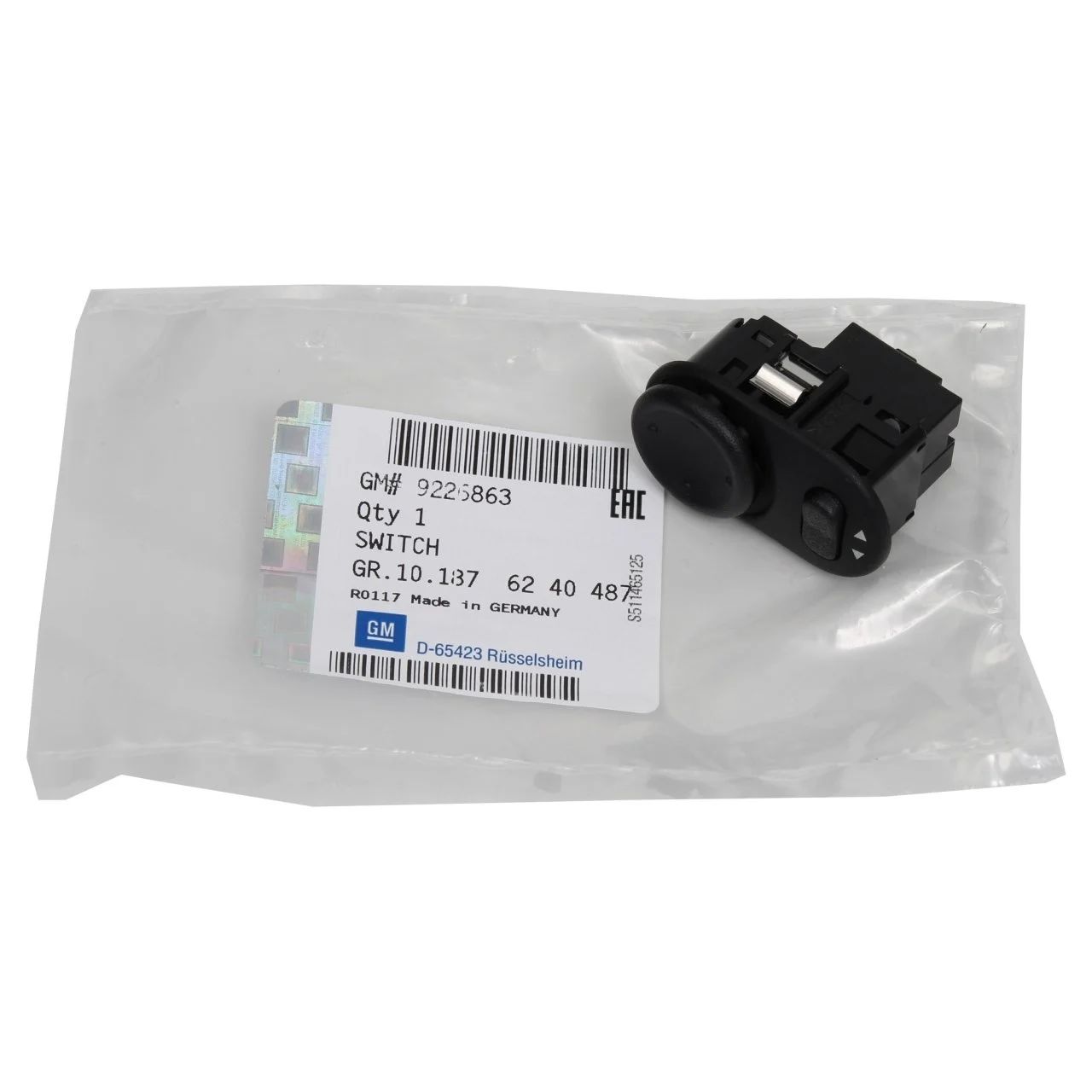 Opel Astra G Dış Dikiz Ayna Kumanda Düğmesi Gm Orjinal 9226863-6240487