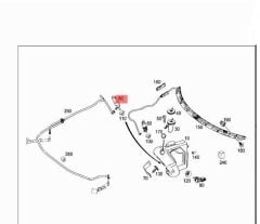 Mercedes W117 Far Su Fıskiye Pompası  Spot Marka A2108691121