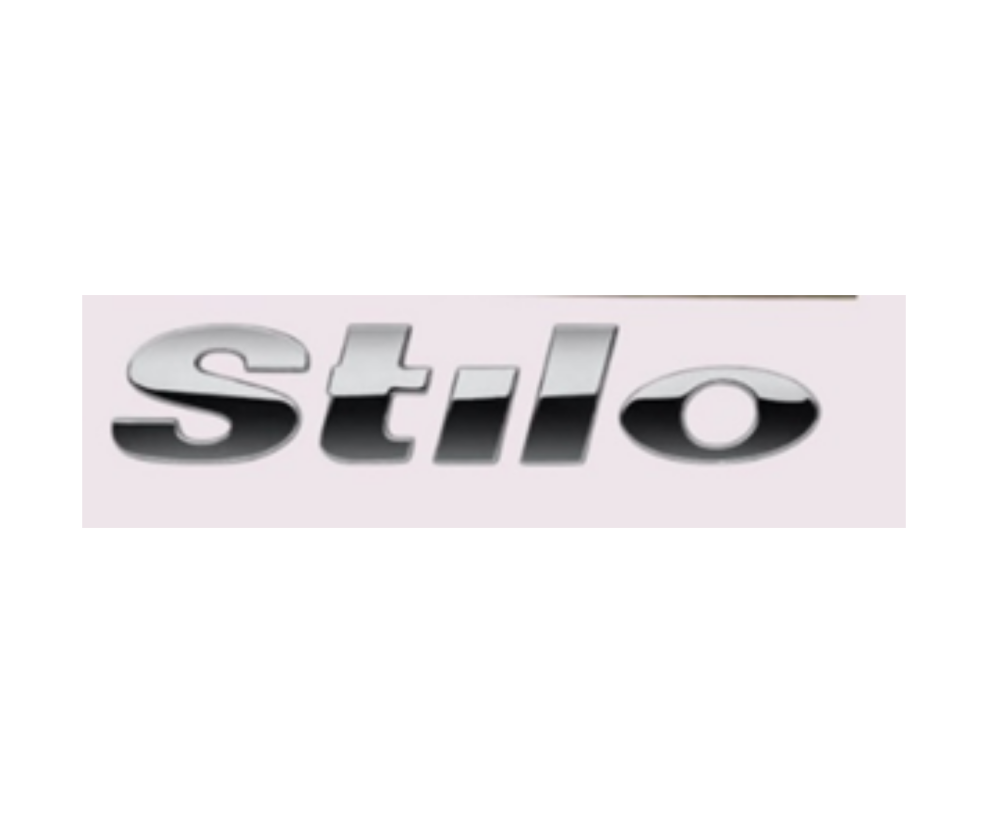 Fiat Stilo Yazısı Krom İthal Marka