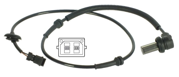 Volkswagen Passat 1996-2001 Передний датчик ABS Delphi Brand 8D0927803