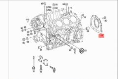 Mercedes X204 Arka Krank Mil Keçesi Orijinal Mercedes Marka A6420100214