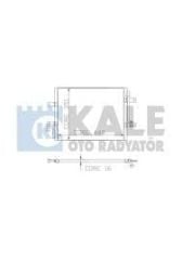 Fiat Albea 1.2 16V Klima Radyatörü Kondenser KALE Marka 46826683