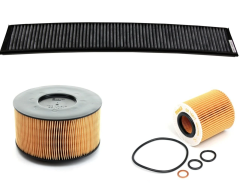 Bmw E46 Chassis 316i 2002-2006 Periodic Maintenance Filter Set Hengst Brand E29HD89 - E489L - WPK206