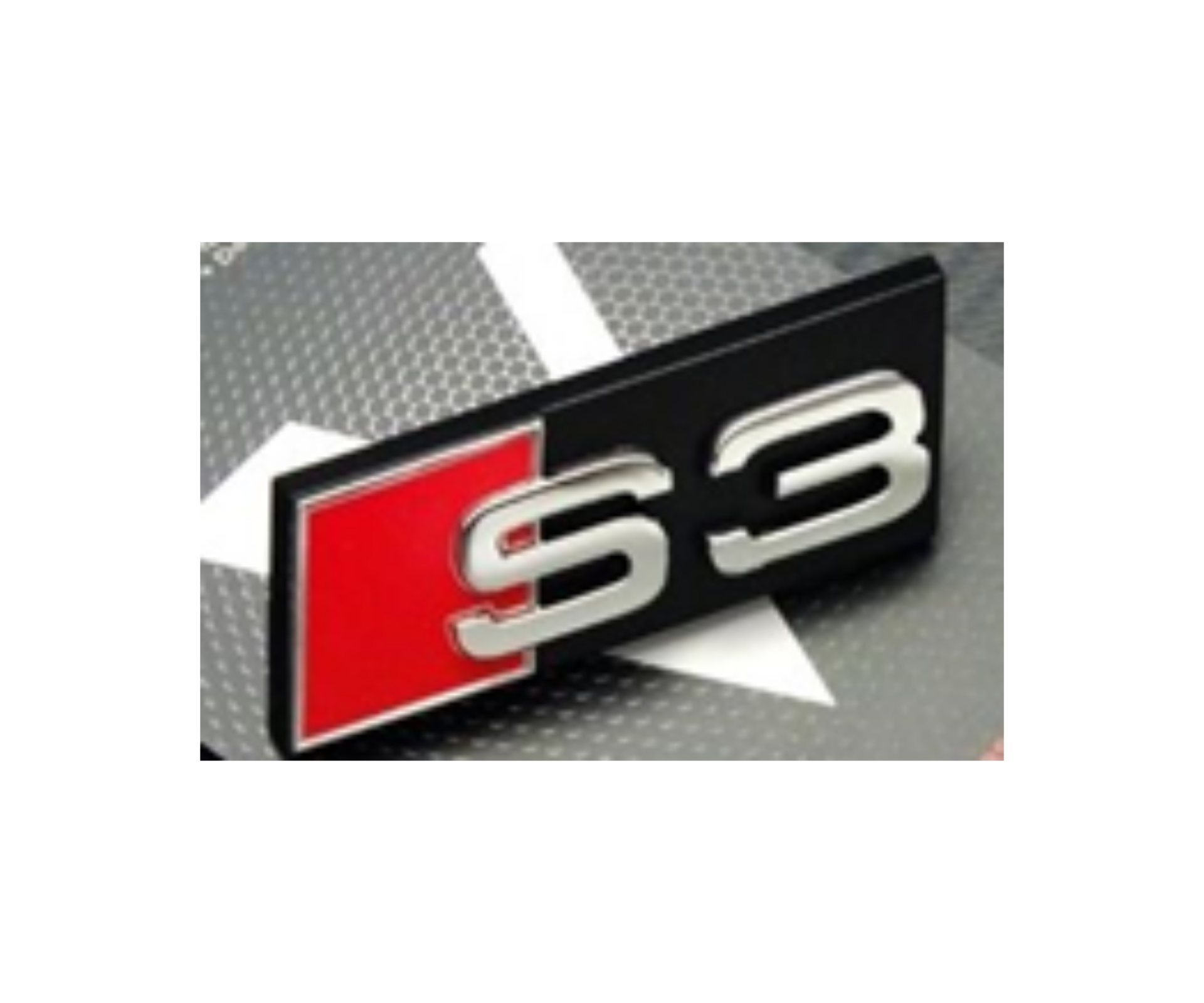 Audi S3 Yazısı Ön Panjur Krom İthal Marka