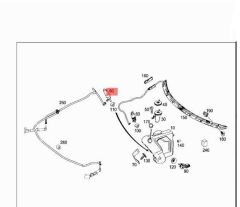 Mercedes W222 Su Fıskiye Pompası Orijinal Mercedes Marka A2108691121